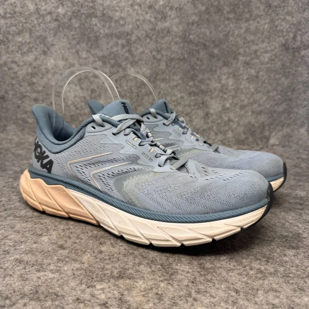 HOKA ONE ARAHI 5 Shoes Womens Size 10B Running BLUE FOG PROVINCIAL BLUE Sneakers